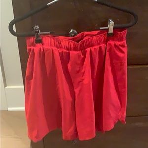 Men’s Medium Red Lululemon Shorts